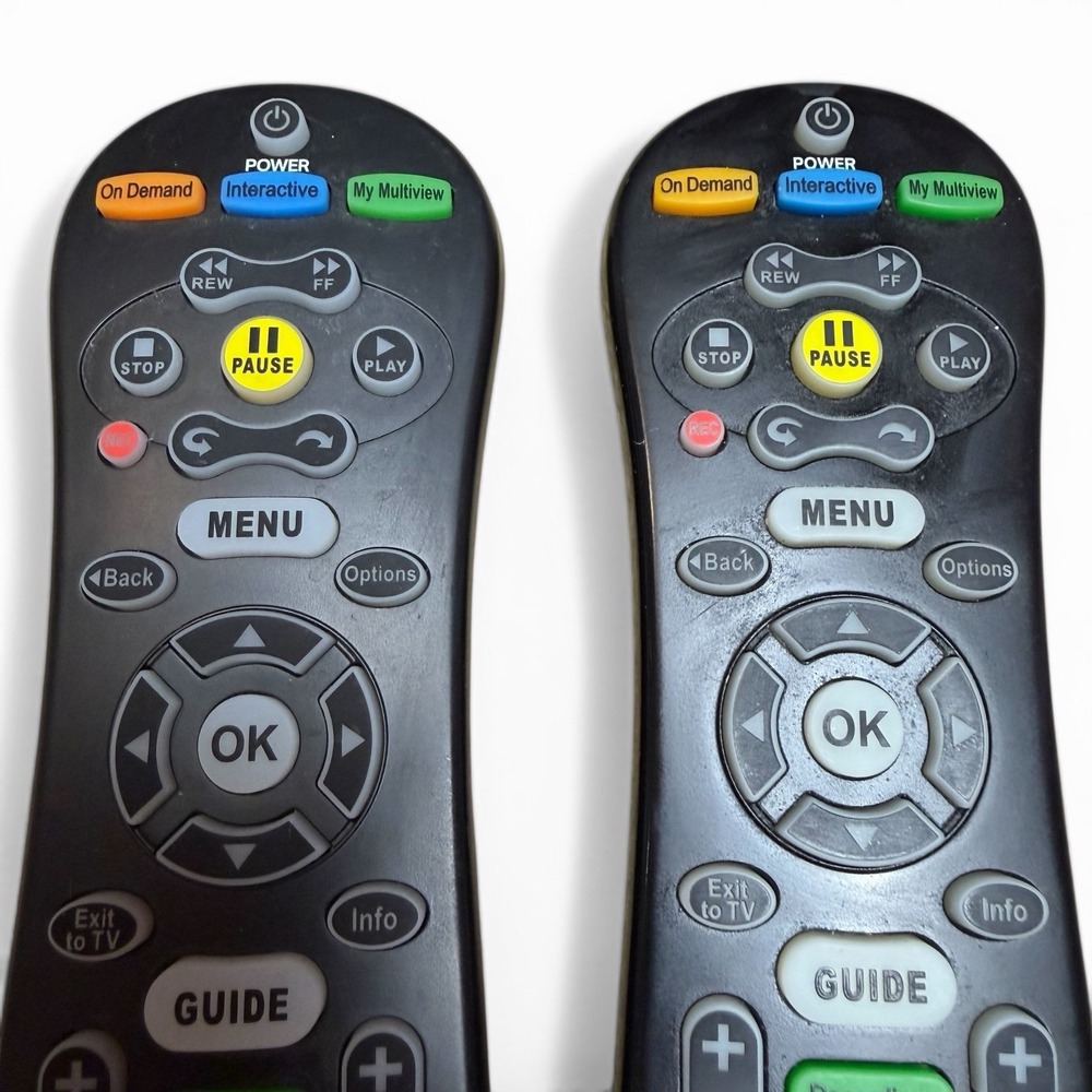 AT&T U-verse S30-S1A Universal Remote Control Powers Up Tested OEM Lot Of 2 - Picture 2 of 6